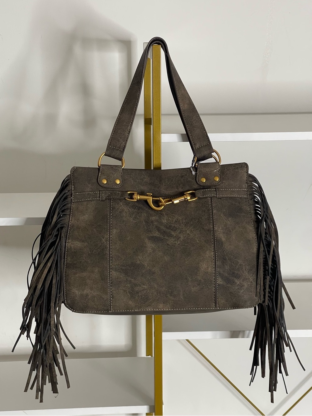 Steve Madden Fringe Western Style Purse